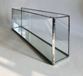 Handmade Long Glass Tealight Holder, Airplant Display Box, Wedding Decoration