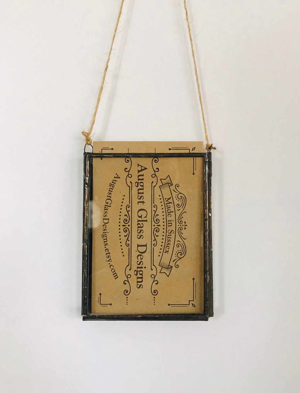 Glass Memory Box: Keepsake Pocket, Wedding Table Nameplate