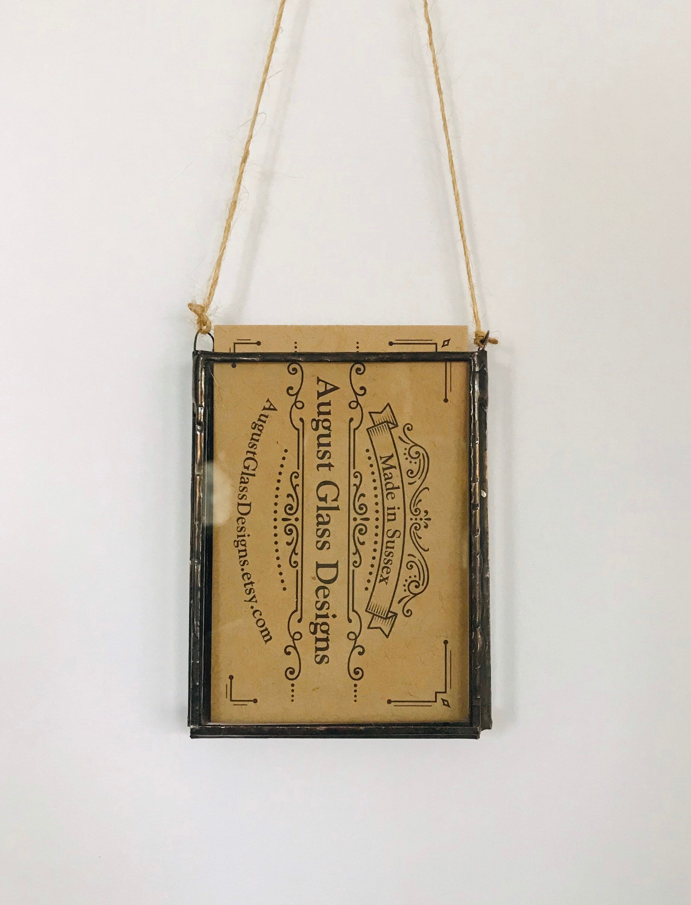 Glass Memory Box: Keepsake Pocket, Wedding Table Nameplate