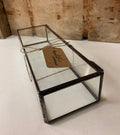 Handmade Recycled Glass Box, Eco Keepsake Jewelry Box